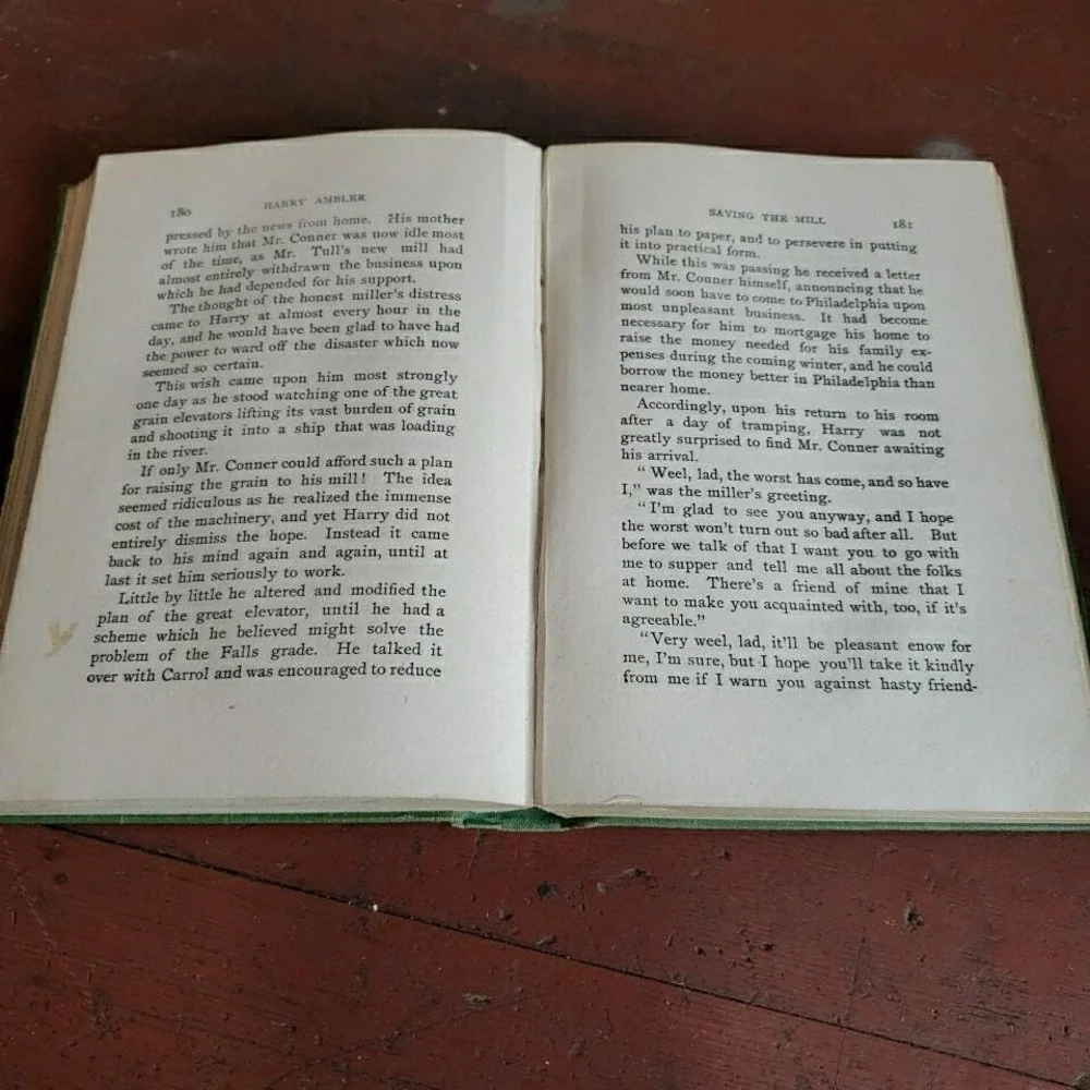 HARRY AMBLER by Sidney‎ Marlow (1917 Antique Hardcover Book)